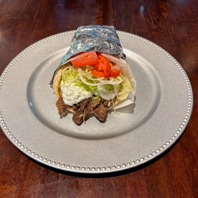 Gyro Sandwich.
