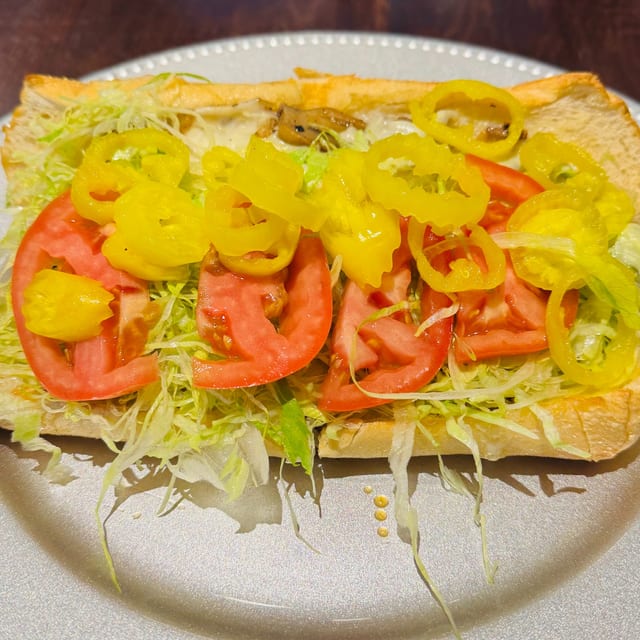 Steak & Mushrooms Sub.
