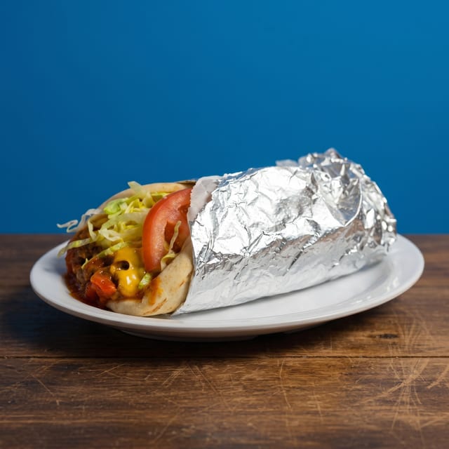 Greek Taco Sandwich.