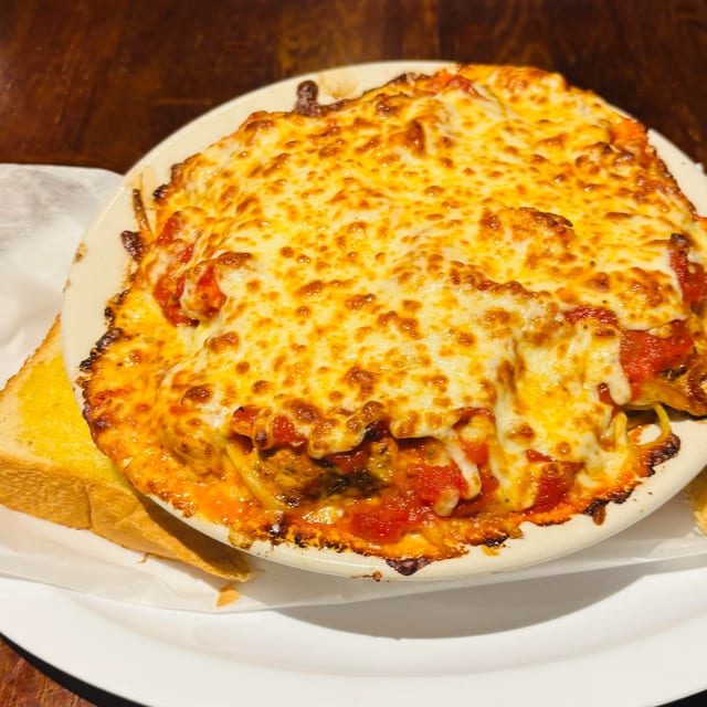 Chicken Parmigiana.