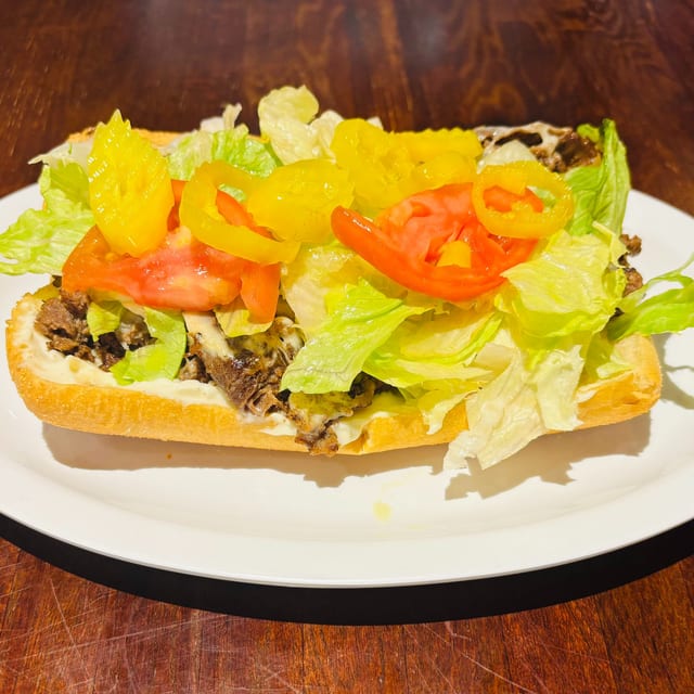 Steak & Cheese Sub.