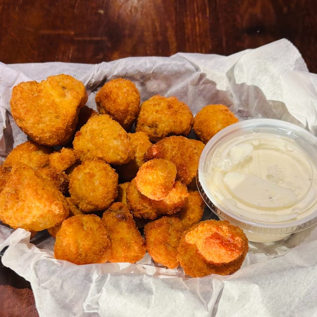 Fried Mushrooms.
